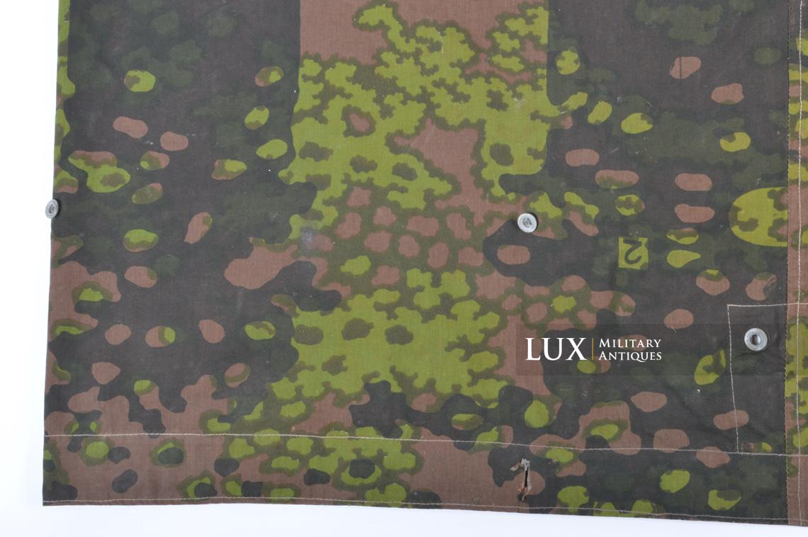 Waffen-SS camouflage shelter quarter/poncho, « plane tree 2 overprint » - photo 13