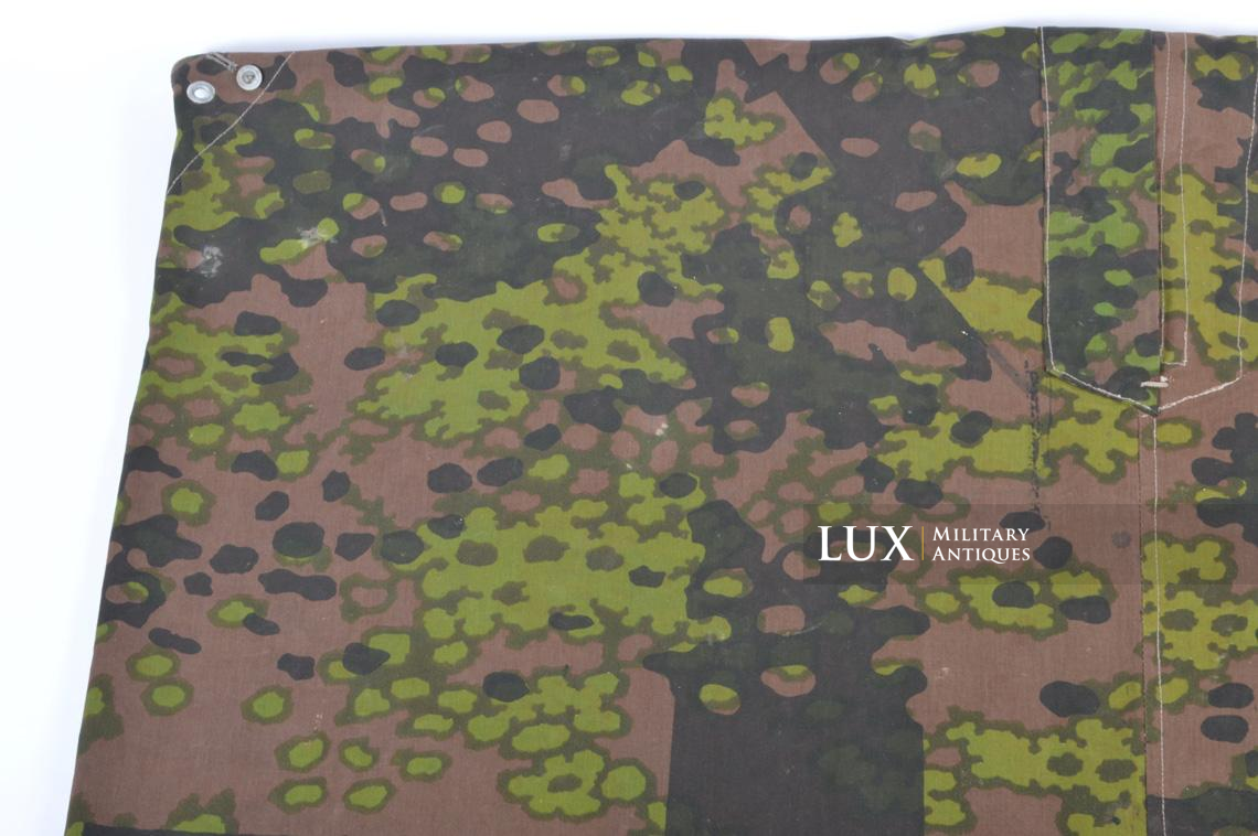 Waffen-SS camouflage shelter quarter/poncho, « plane tree 2 overprint » - photo 14