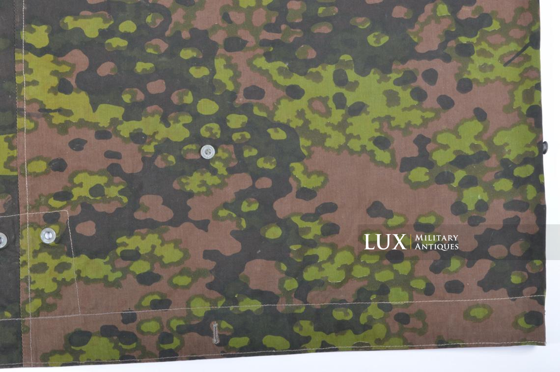 Waffen-SS camouflage shelter quarter/poncho, « plane tree 2 overprint » - photo 16