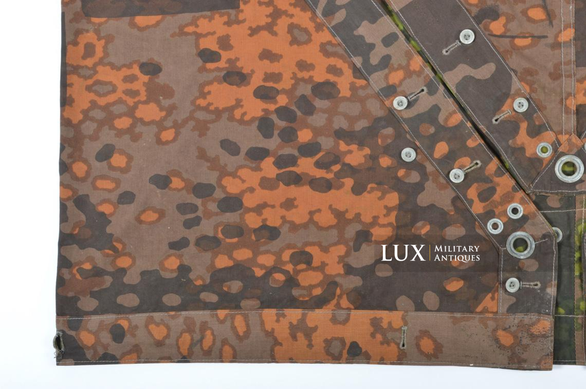 Waffen-SS camouflage shelter quarter/poncho, « plane tree 2 overprint » - photo 19