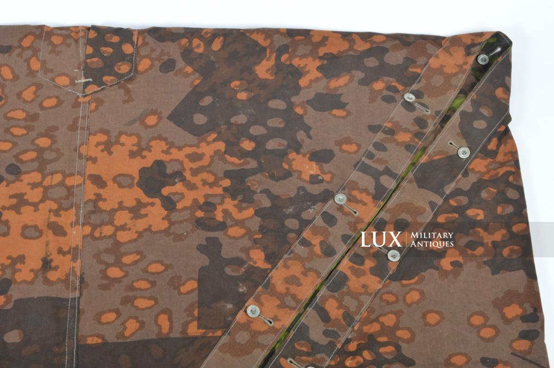 Waffen-SS camouflage shelter quarter/poncho, « plane tree 2 overprint » - photo 21