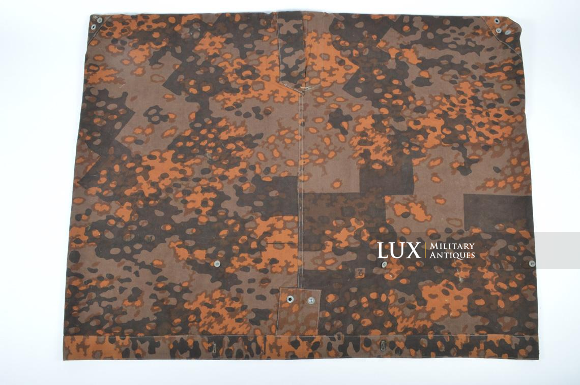 Waffen-SS camouflage shelter quarter/poncho, « plane tree 2 overprint » - photo 24