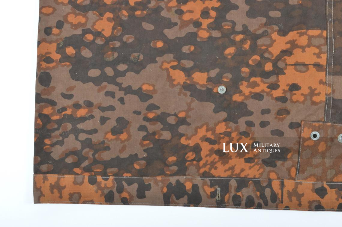 Waffen-SS camouflage shelter quarter/poncho, « plane tree 2 overprint » - photo 25