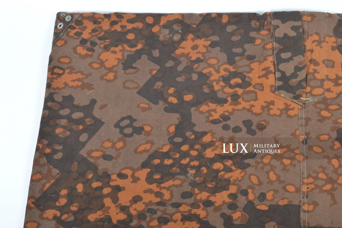 Waffen-SS camouflage shelter quarter/poncho, « plane tree 2 overprint » - photo 26