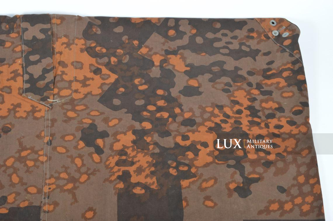 Waffen-SS camouflage shelter quarter/poncho, « plane tree 2 overprint » - photo 27