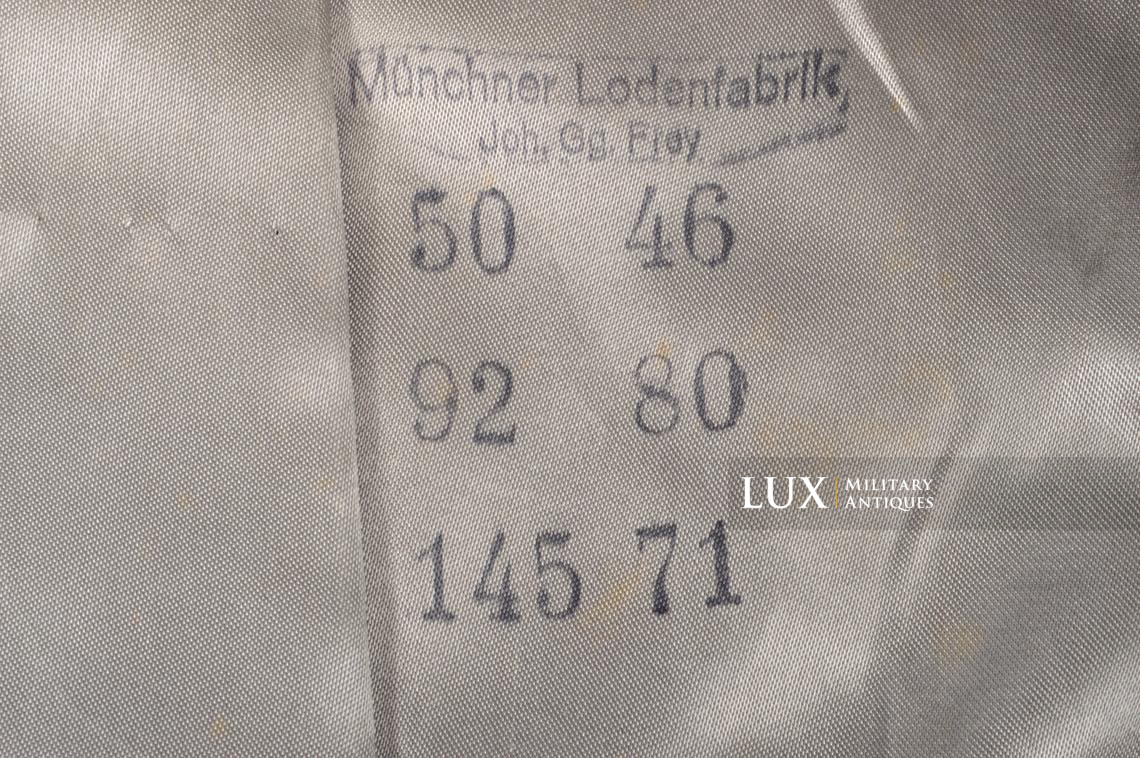 Waffen-SS M40 winter wool overcoat, « SS-Mantel » - photo 21