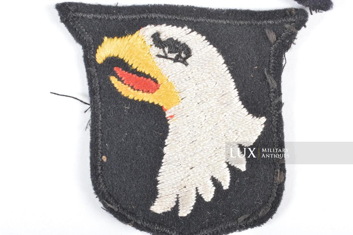 101st Airborne shoulder patch, « British Made » - photo 8