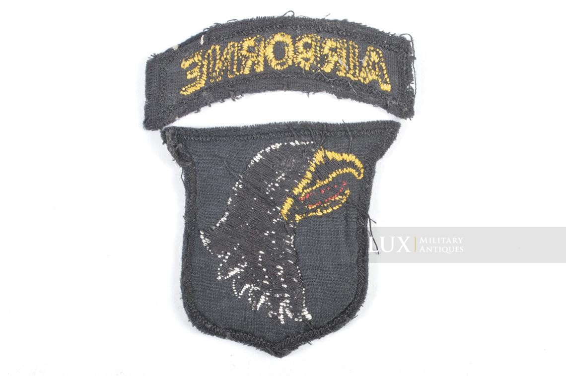 101st Airborne shoulder patch, « British Made » - photo 9