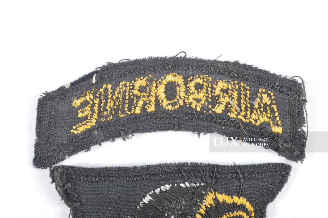 101st Airborne shoulder patch, « British Made » - photo 10