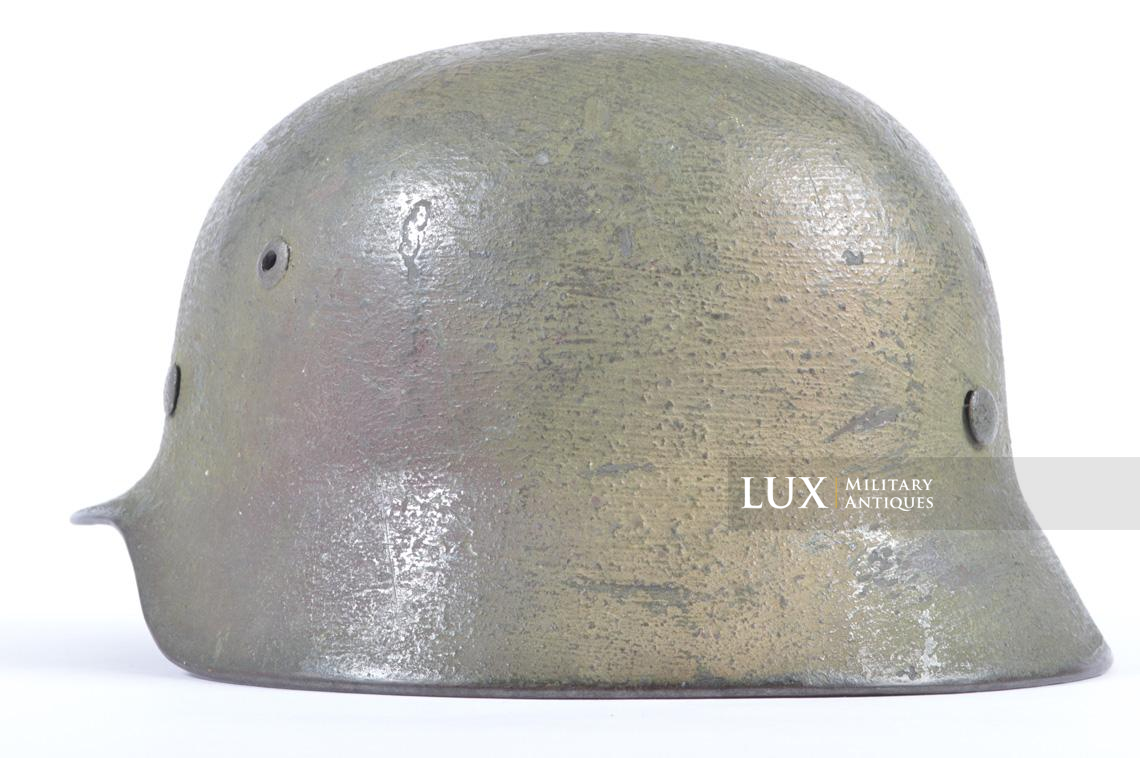 M35 Heer three-tone Normandy spray camouflage combat helmet, « Mainz » - photo 14