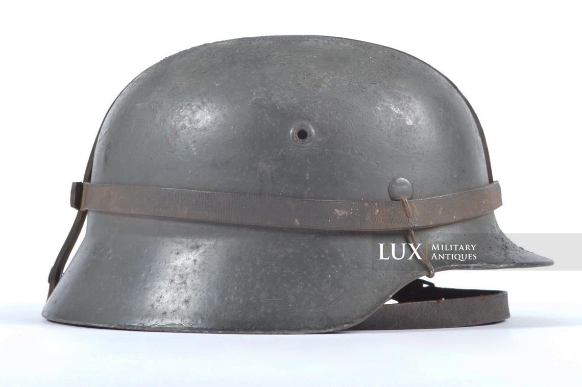 M35 Luftwaffe sand textured camouflage helmet with rubber band system - photo 10