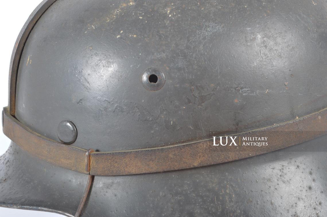 Casque M35 Luftwaffe camouflé texturé avec système pour branchage en caoutchouc - photo 16