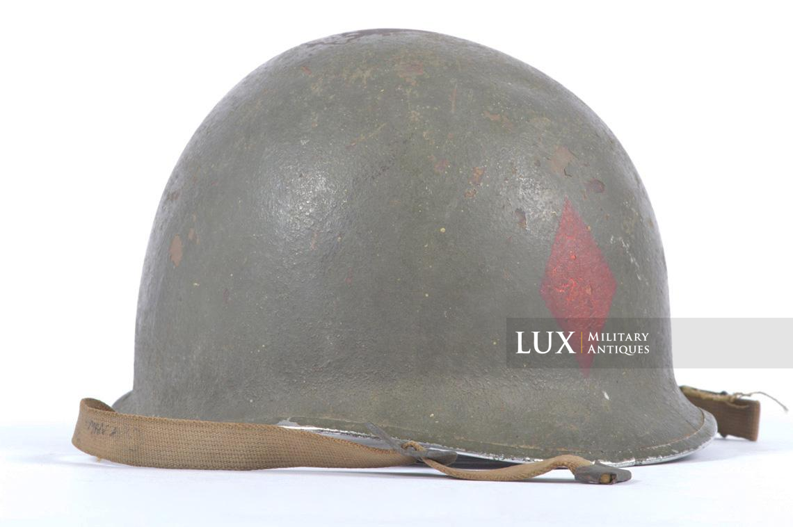 USM1 5th Infantry Division identified helmet set, « ETO / woodwork find » - photo 11