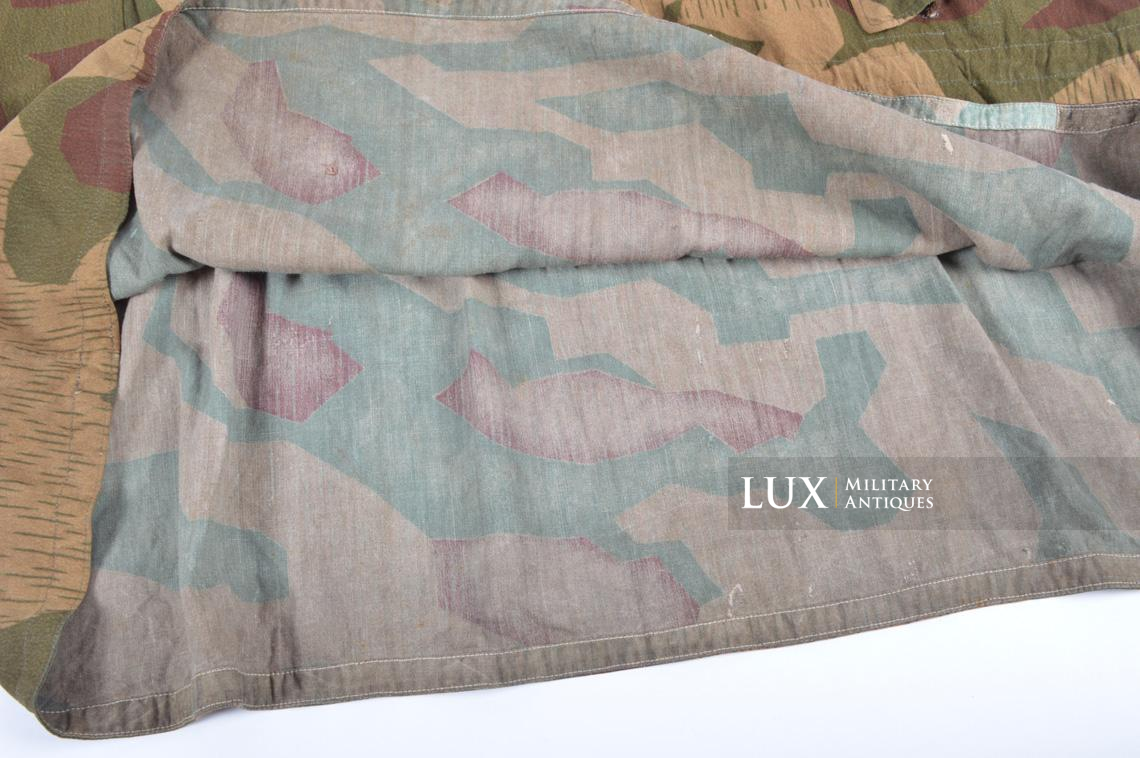 Very rare German sniper smock in variant splinter pattern, « reversed colors » - photo 20