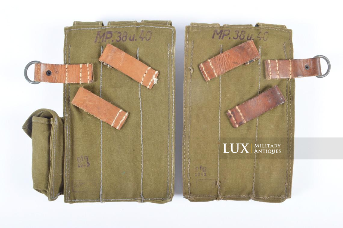 Pair of MP38u40 pouches, « gfg1943 » - Lux Military Antiques - photo 7