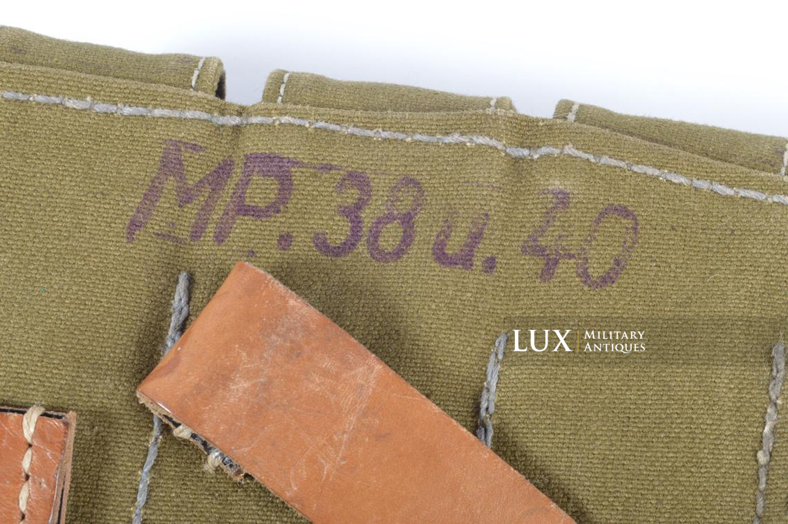 Pair of MP38u40 pouches, « gfg1943 » - Lux Military Antiques - photo 8
