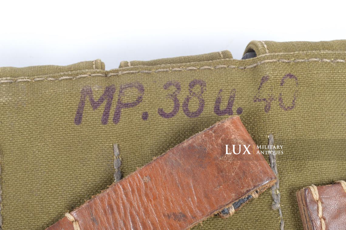 Pair of MP38u40 pouches, « gfg1943 » - Lux Military Antiques - photo 9