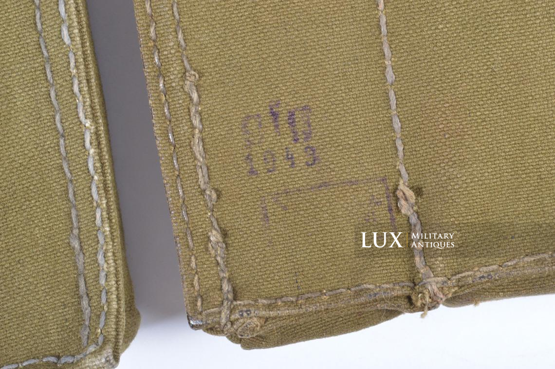 Pair of MP38u40 pouches, « gfg1943 » - Lux Military Antiques - photo 11