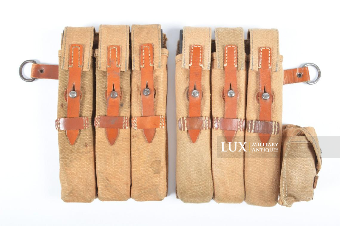 Rare pair of late-war MP38u40 pouches, « hjg1944 » - photo 4