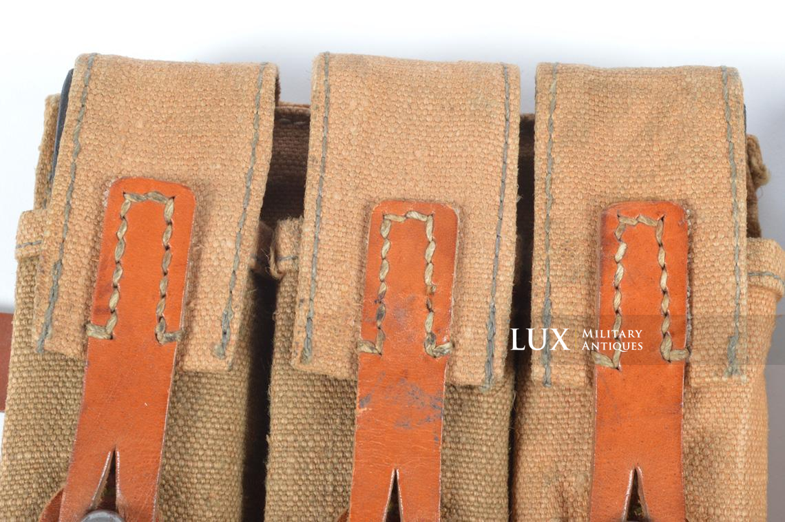 Rare pair of late-war MP38u40 pouches, « hjg1944 » - photo 7