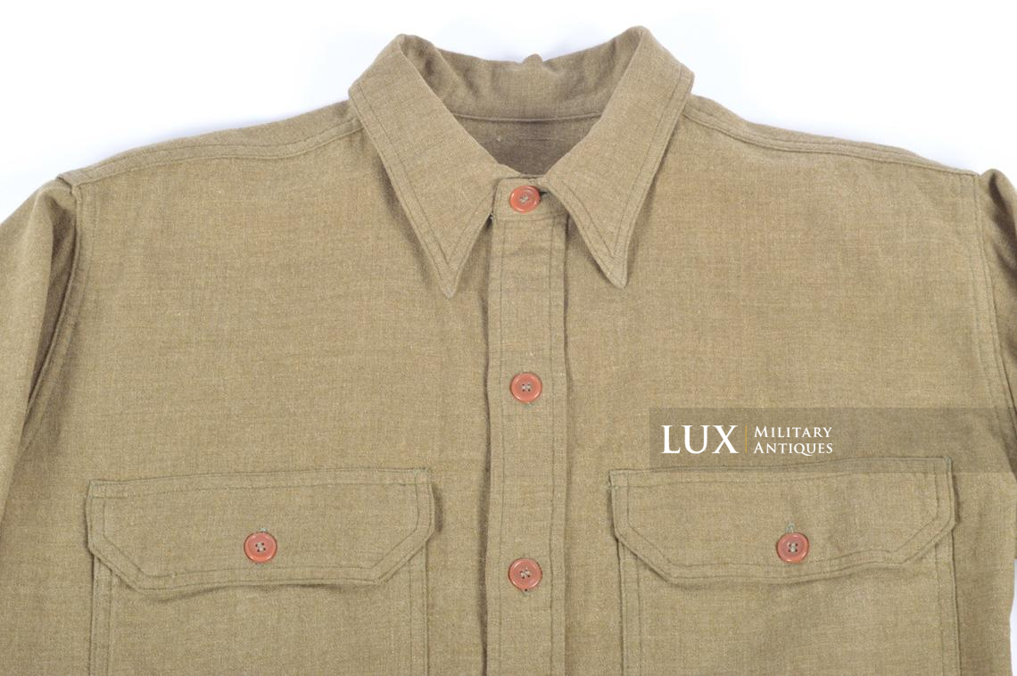 Chemise en laine US Army - Lux Military Antiques - photo 7