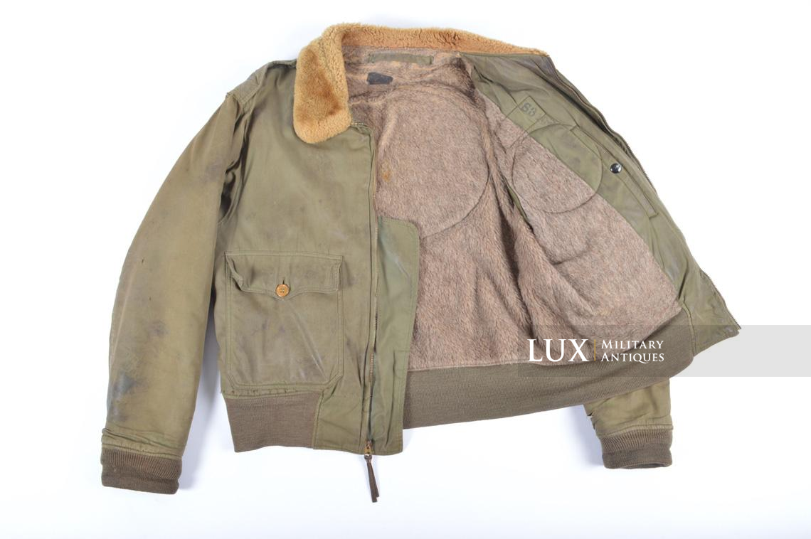15th USAAF named and identified B-10 flight jacket, S/Sgt. George A. Setser, « Hangar Annie » - photo 37