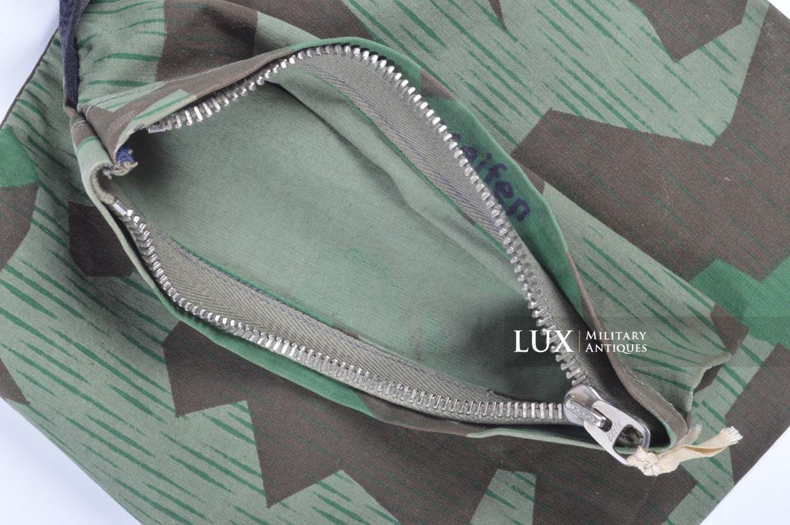 German paratrooper splinter camouflage grenade bag set, « named » - photo 11