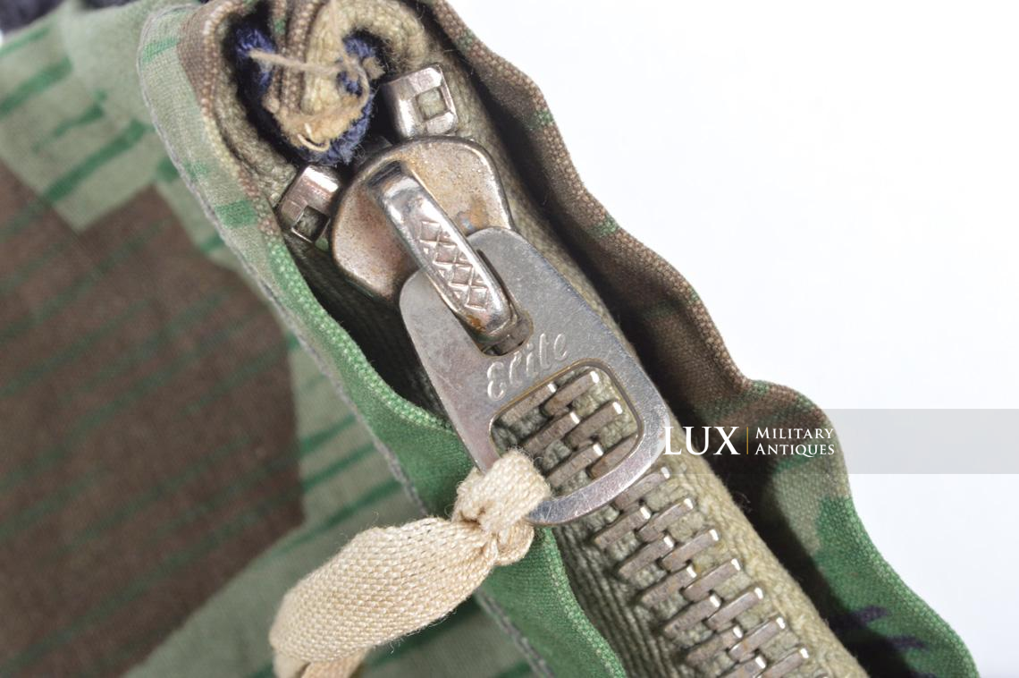 German paratrooper splinter camouflage grenade bag set, « named » - photo 17