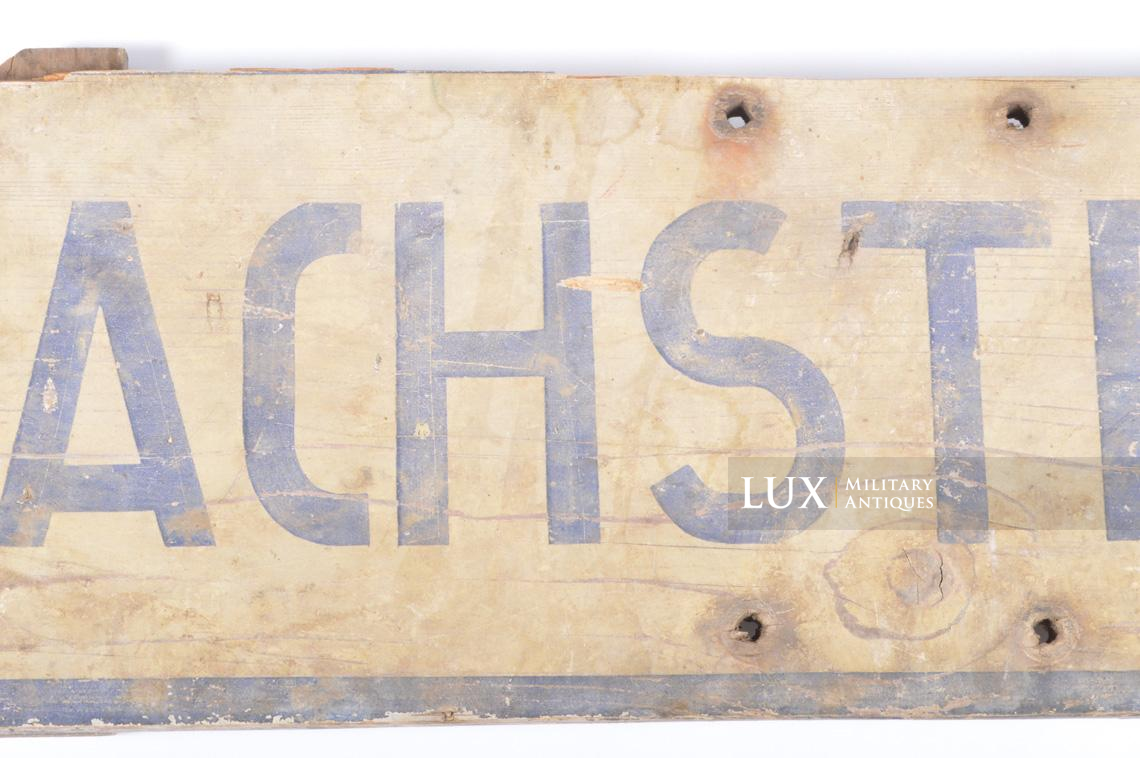 German directional sign « Dachstein », Alsace/France - photo 8