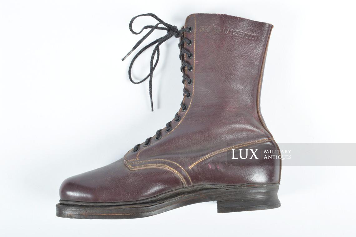 Unissued German Fallschirmjäger jump boots, « Policky-Rieker » - photo 12
