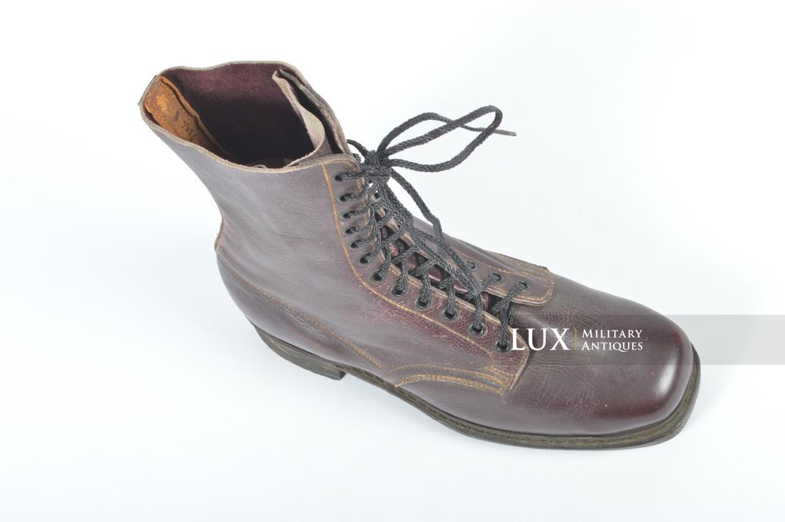 Unissued German Fallschirmjäger jump boots, « Policky-Rieker » - photo 17