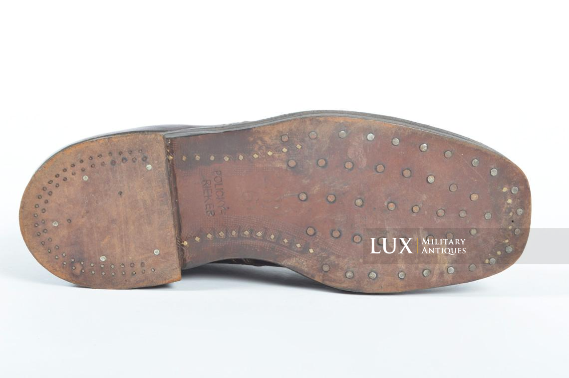 Unissued German Fallschirmjäger jump boots, « Policky-Rieker » - photo 23