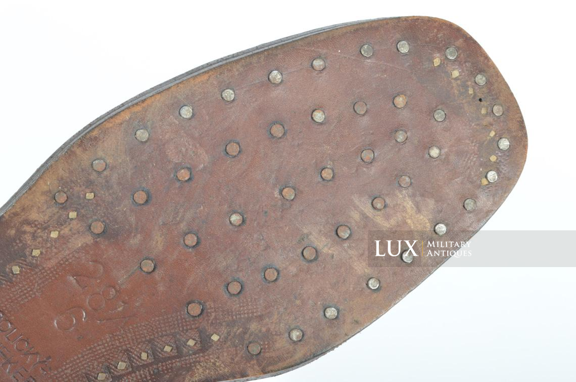 Unissued German Fallschirmjäger jump boots, « Policky-Rieker » - photo 24