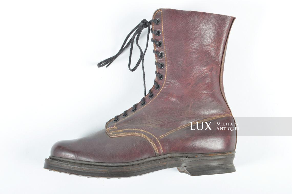 Unissued German Fallschirmjäger jump boots, « Policky-Rieker » - photo 27