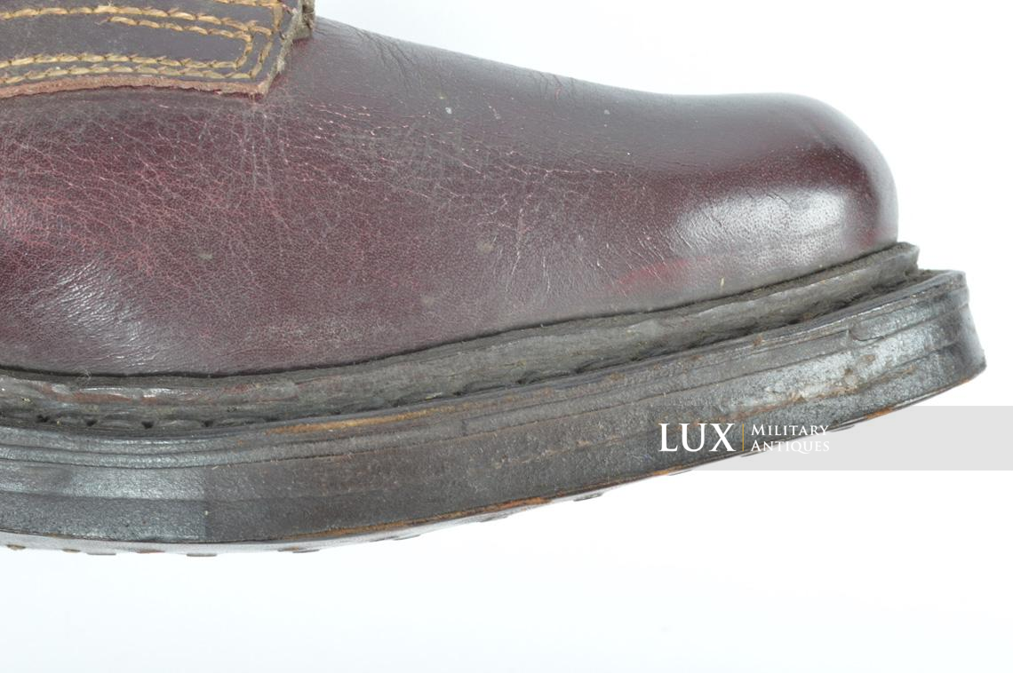 Unissued German Fallschirmjäger jump boots, « Policky-Rieker » - photo 33