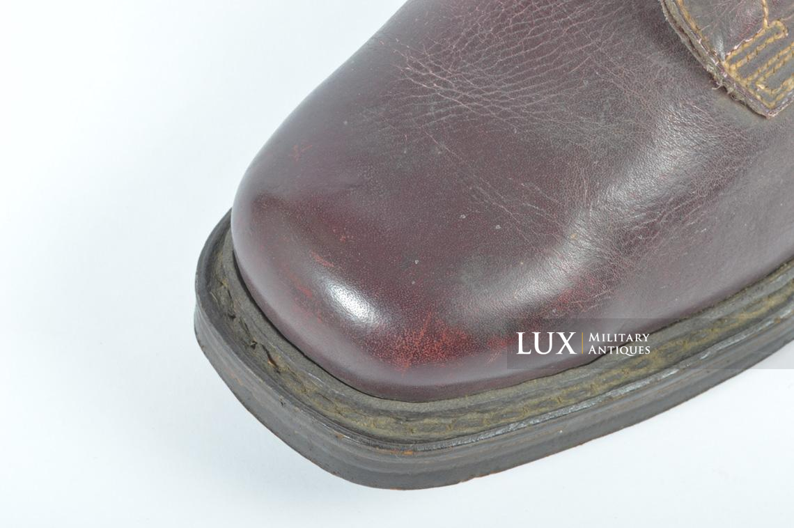 Unissued German Fallschirmjäger jump boots, « Policky-Rieker » - photo 37