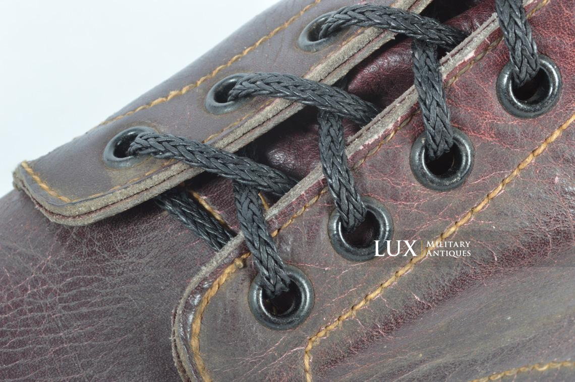 Unissued German Fallschirmjäger jump boots, « Policky-Rieker » - photo 38