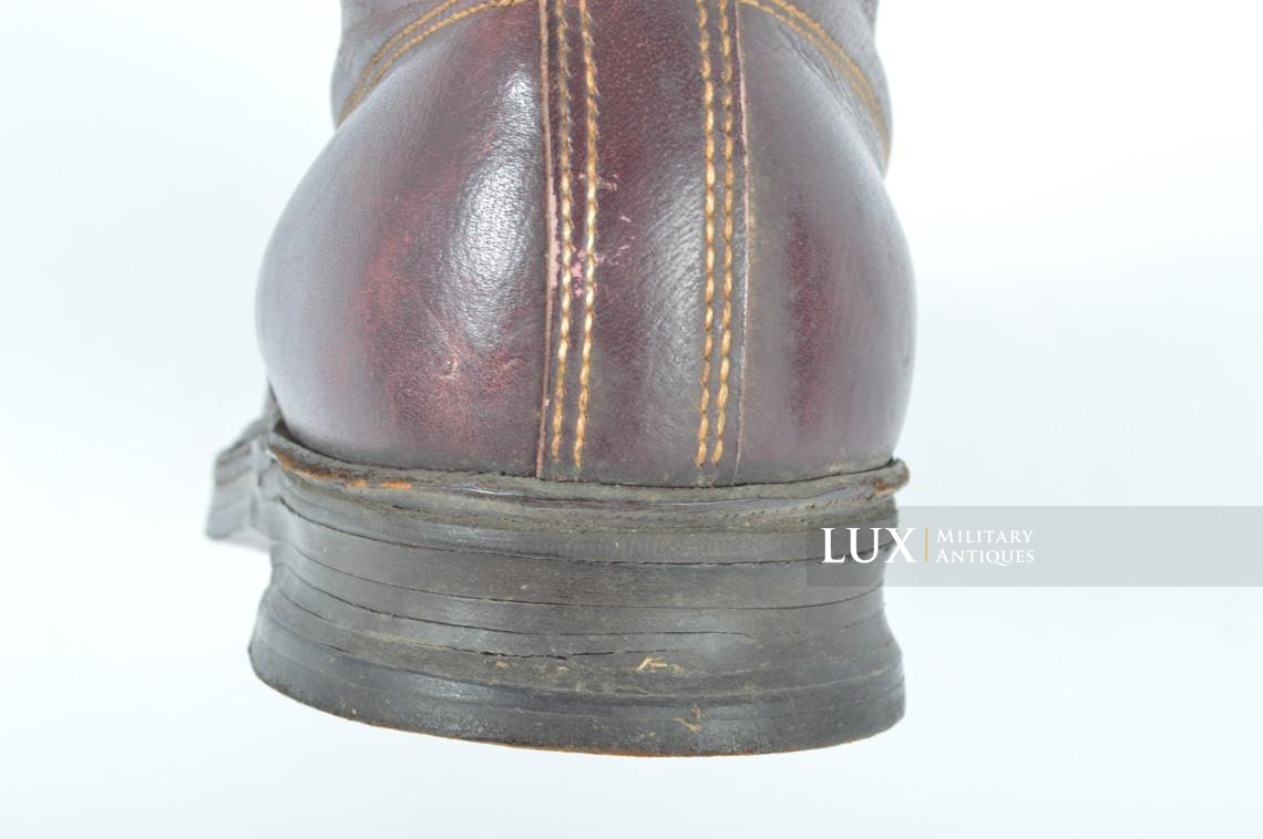 Unissued German Fallschirmjäger jump boots, « Policky-Rieker » - photo 40