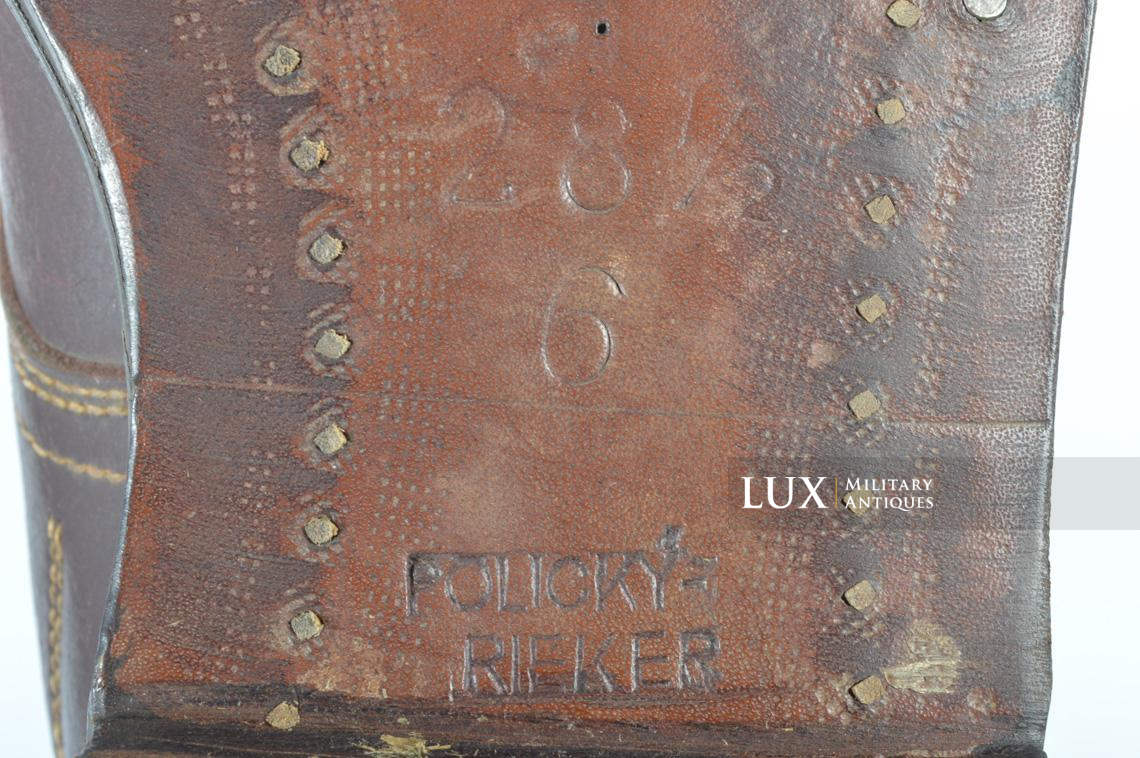 Unissued German Fallschirmjäger jump boots, « Policky-Rieker » - photo 43