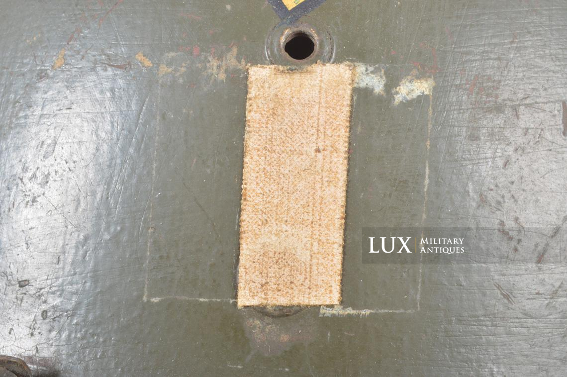 USM1 1st Infantry Division « Nuremberg » war crimes lieutenant's helmet liner - photo 22