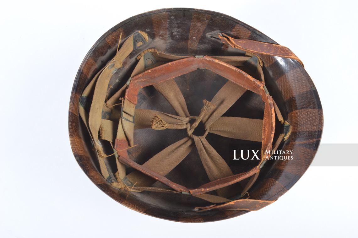 USM1 1st Infantry Division « Nuremberg » war crimes lieutenant's helmet liner - photo 41