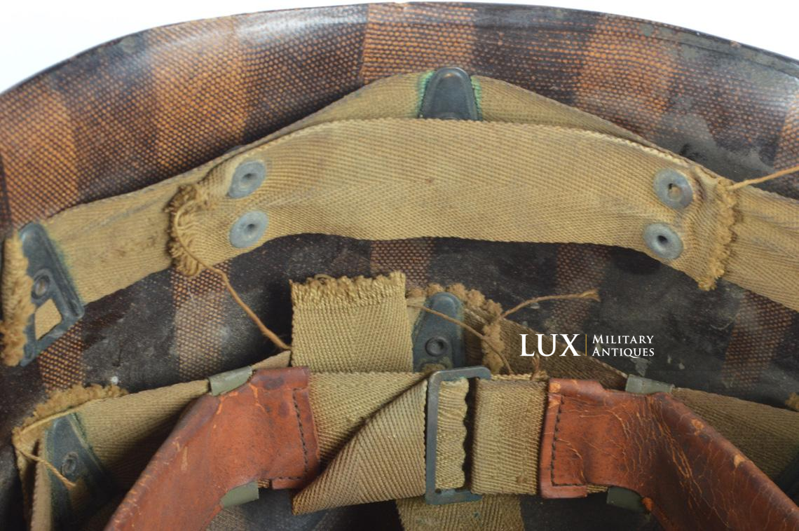 USM1 1st Infantry Division « Nuremberg » war crimes lieutenant's helmet liner - photo 45