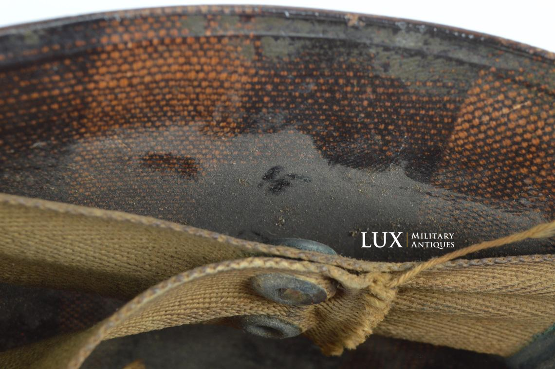 USM1 1st Infantry Division « Nuremberg » war crimes lieutenant's helmet liner - photo 47