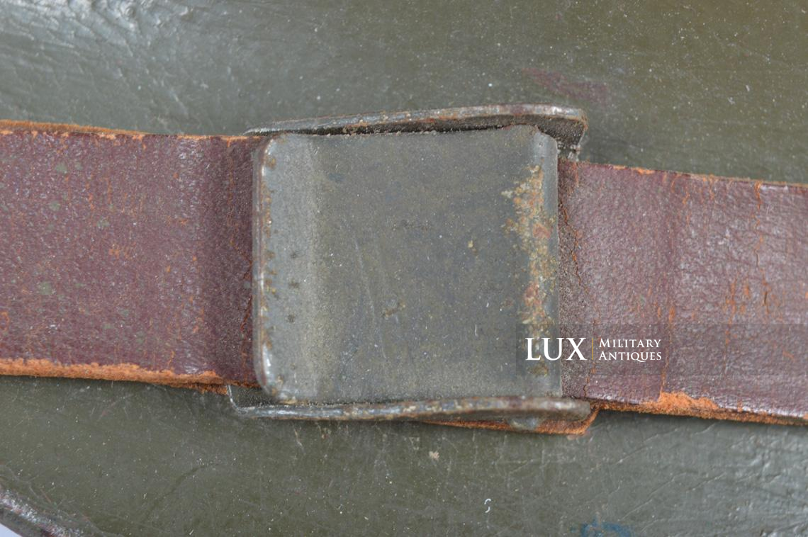 USM1 1st Infantry Division « Nuremberg » war crimes lieutenant's helmet liner - photo 40