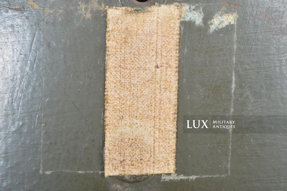 USM1 1st Infantry Division « Nuremberg » war crimes lieutenant's helmet liner - photo 23