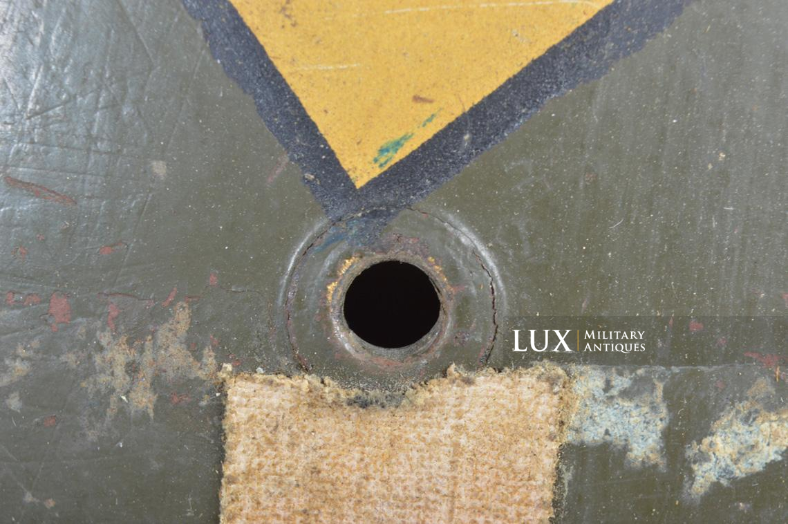 USM1 1st Infantry Division « Nuremberg » war crimes lieutenant's helmet liner - photo 24