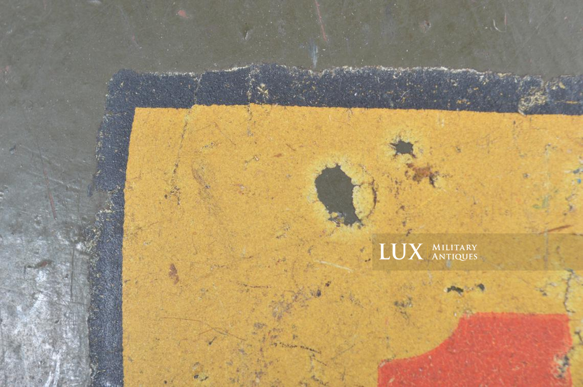 USM1 1st Infantry Division « Nuremberg » war crimes lieutenant's helmet liner - photo 19