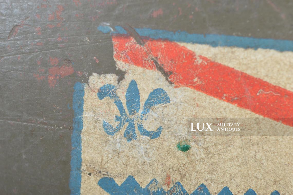 USM1 1st Infantry Division « Nuremberg » war crimes lieutenant's helmet liner - photo 27