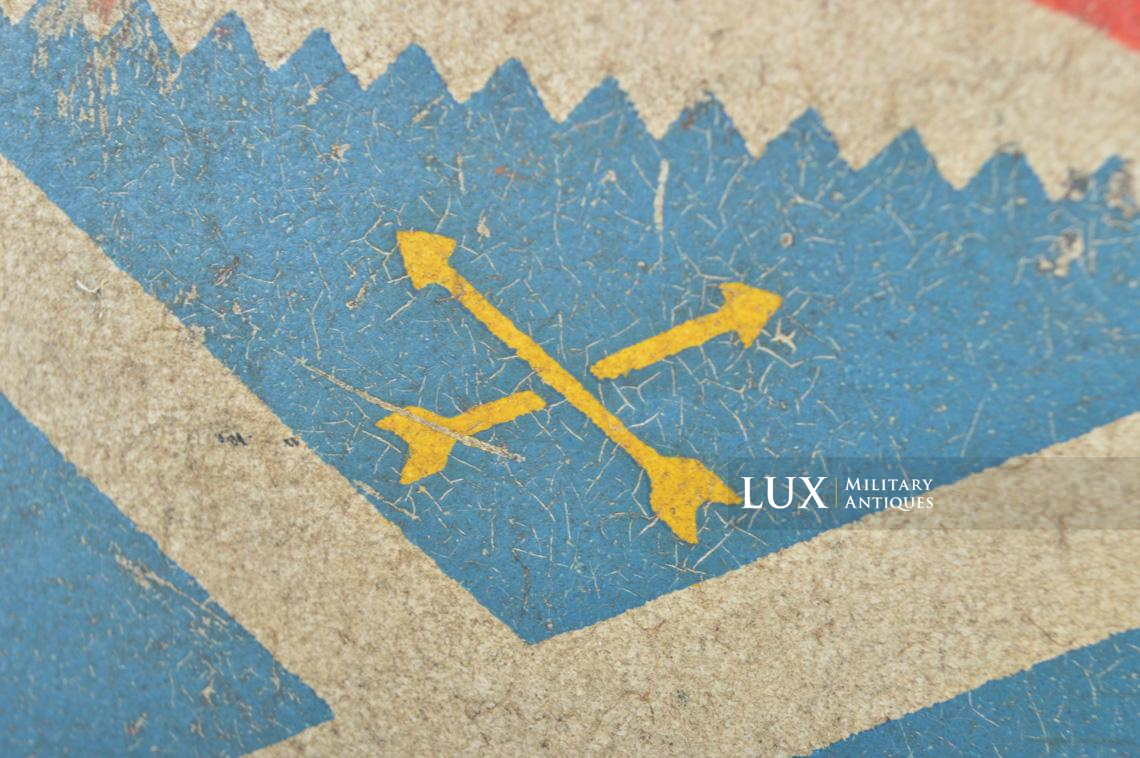 USM1 1st Infantry Division « Nuremberg » war crimes lieutenant's helmet liner - photo 29