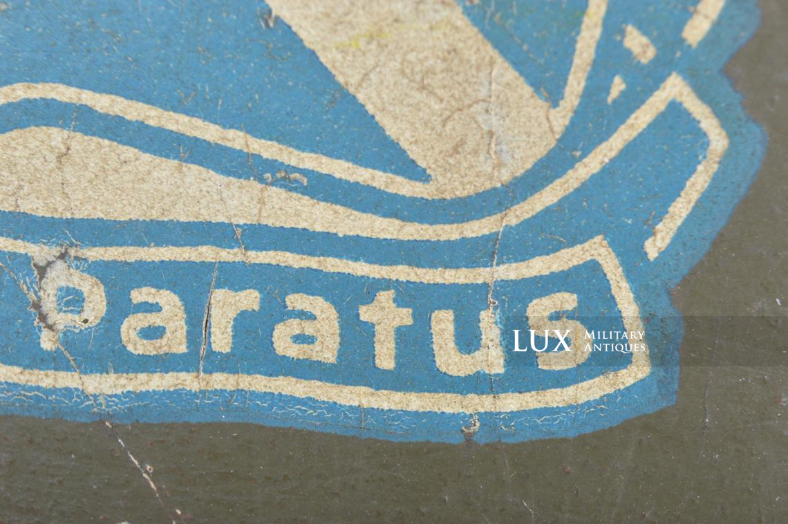 USM1 1st Infantry Division « Nuremberg » war crimes lieutenant's helmet liner - photo 31